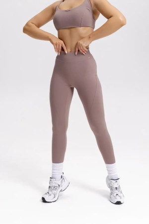 ForStrong Лосины Ruche Soft, коричневый