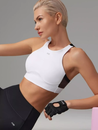 Neverlate Спортивное бра 08.1117, белый