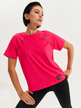 Eazyway Футболка 09.756, неоновый розовый