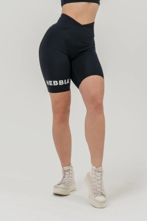 Nebbia Шорты 614 High Waisted Leggings Shorts 9 SNATCHED, черный