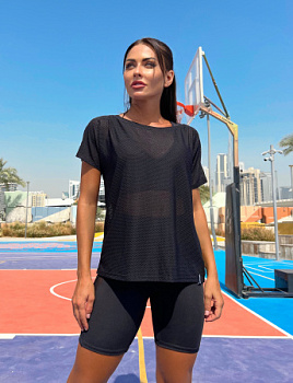 Euphoria Футболка Mesh All Over, черный