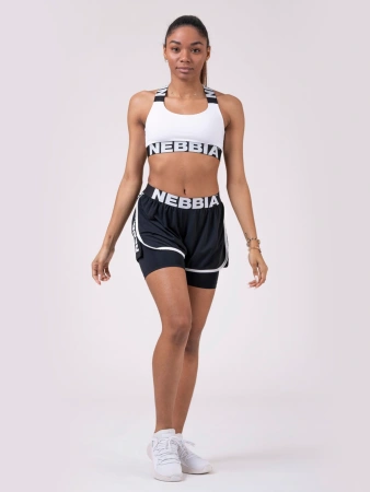 Nebbia Шорты 527 Fast & Furious Double Layer, черный