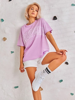 Neverlate Футболка 09.515, лаванда