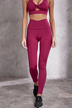 BeSelf Лосины Safari, бургунди