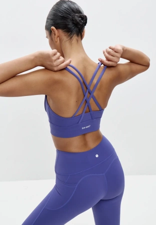 BeSelf Топ-бра PULSOMA, сине-фиолетовый