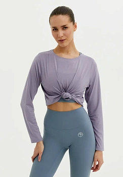 BeSelf Лонгслив Modal, пыльно-фиолетовый