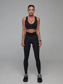 Mansen Леггинсы Corsage, черный