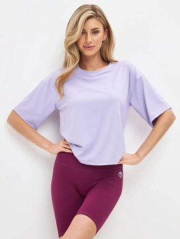 BeSelf Футболка SATIN BASE, лавандовый