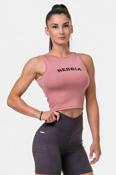 Nebbia Майка 577 Fit & Sporty Tank top, розовый