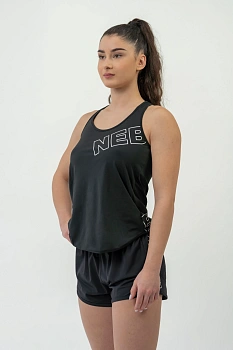 Nebbia Майка 441 tank top Raser, черный 