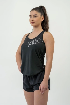 Nebbia Майка 441 tank top Raser, черный 