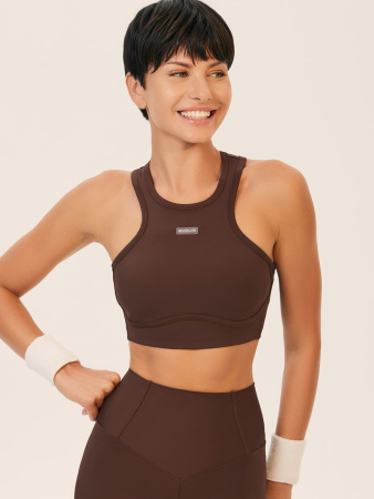 Neverlate Спортивное бра 08.1013, брауни